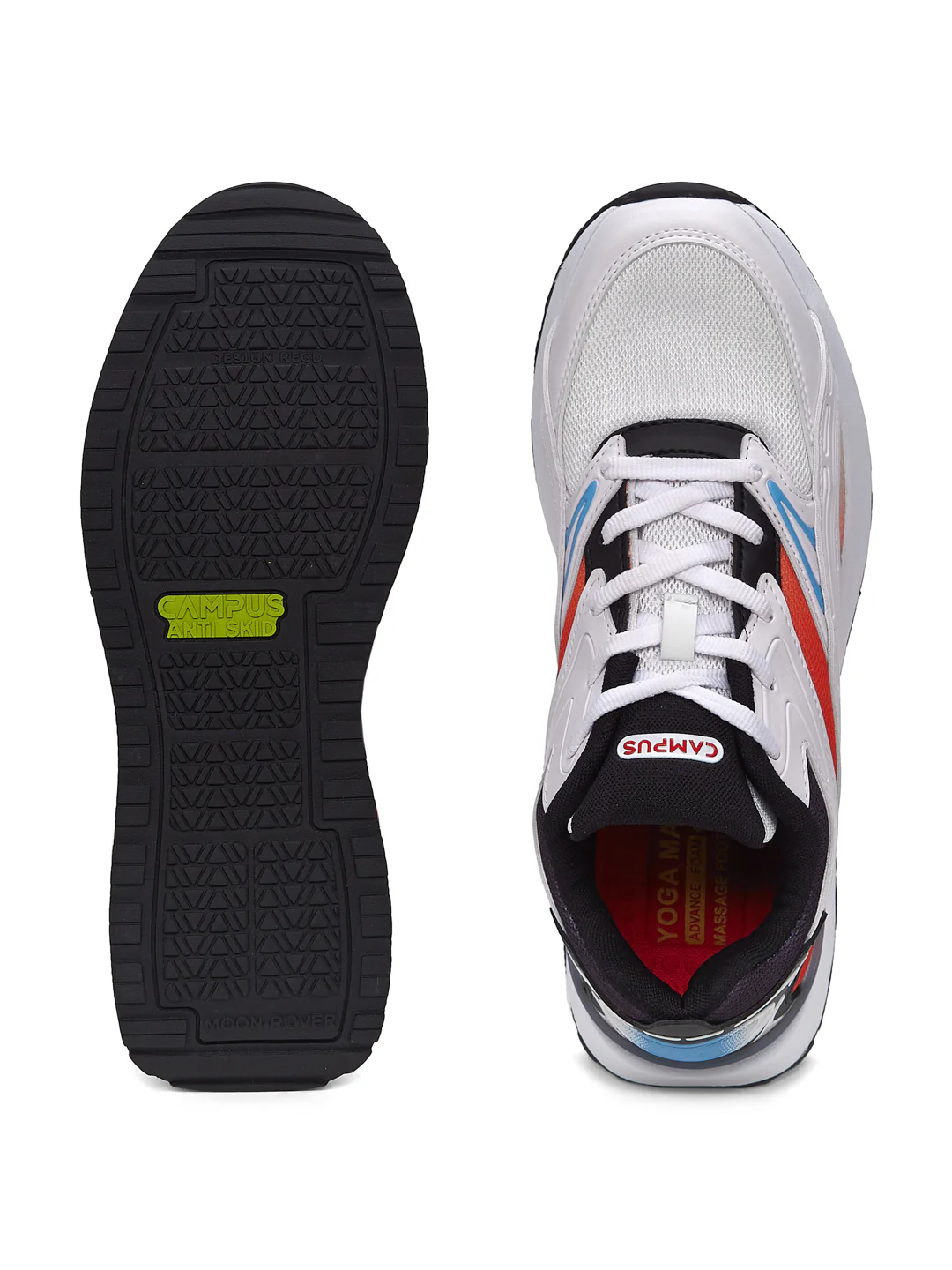 VITALITY White Men's Sneakers - Image 4
