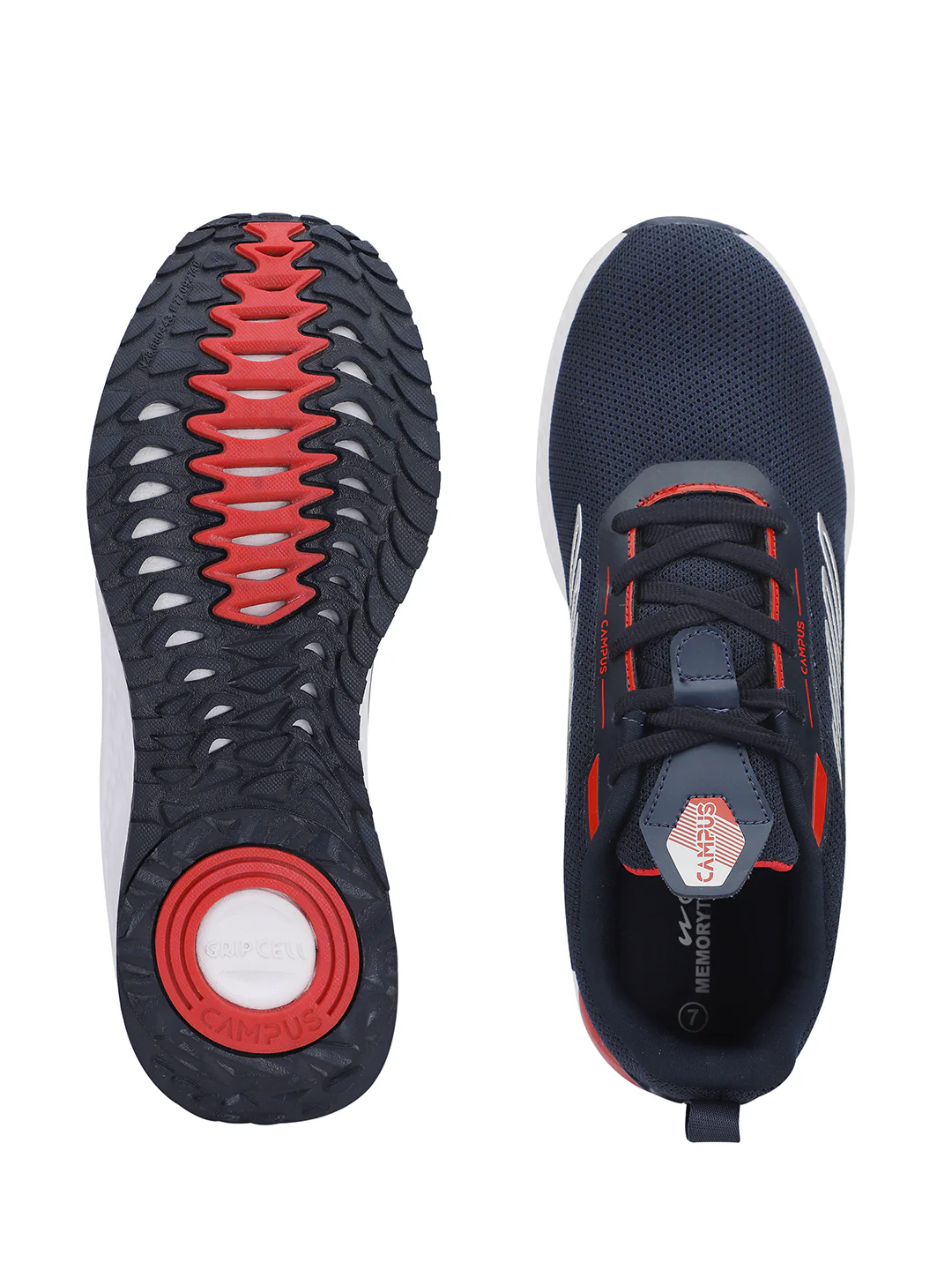 WAGON Navy Men's Sports Shoes - Image 5