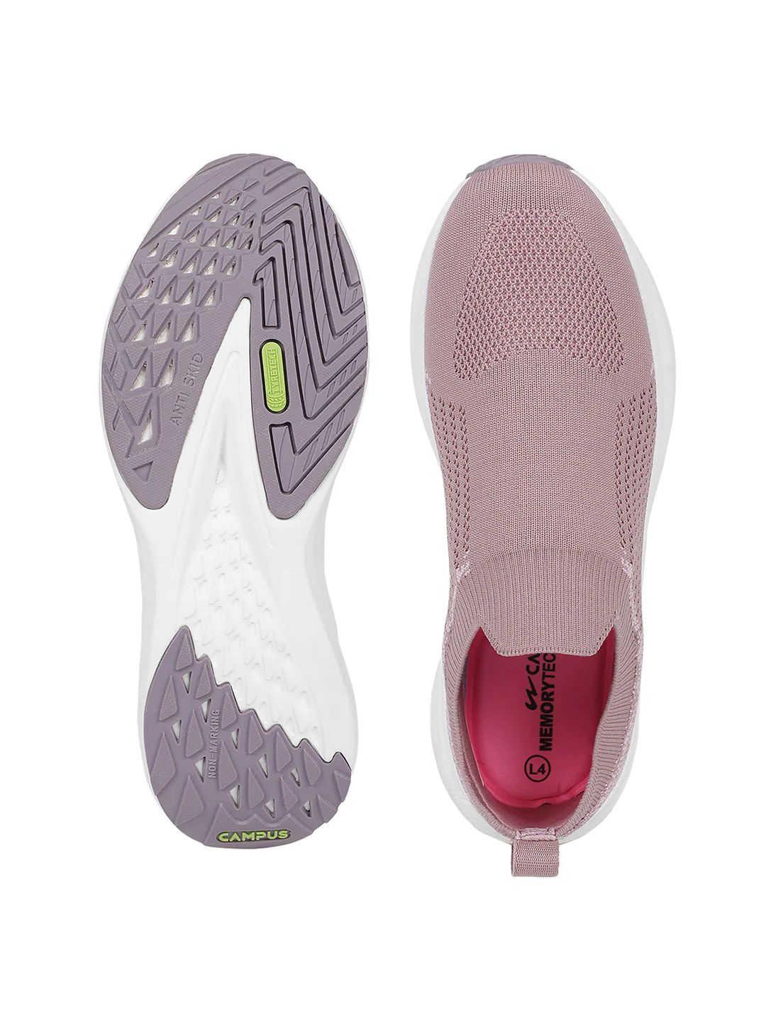 WANDER Purple Women's Walking Shoes - Image 4