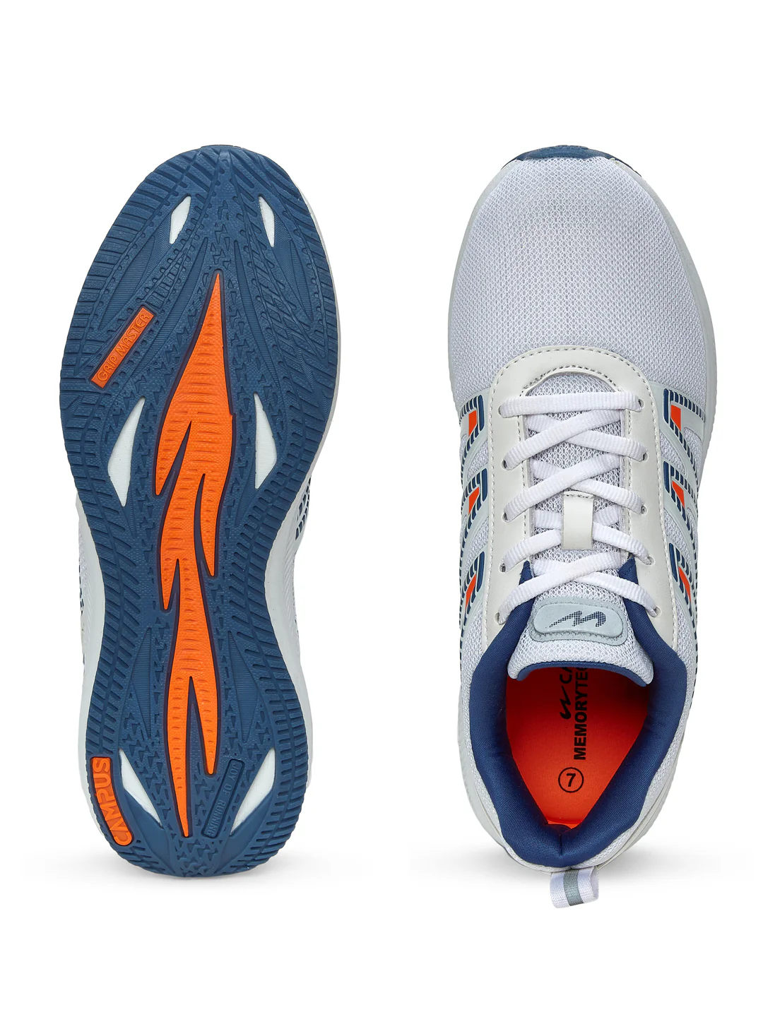 WENDIGO White Men's Running Shoes - Image 5