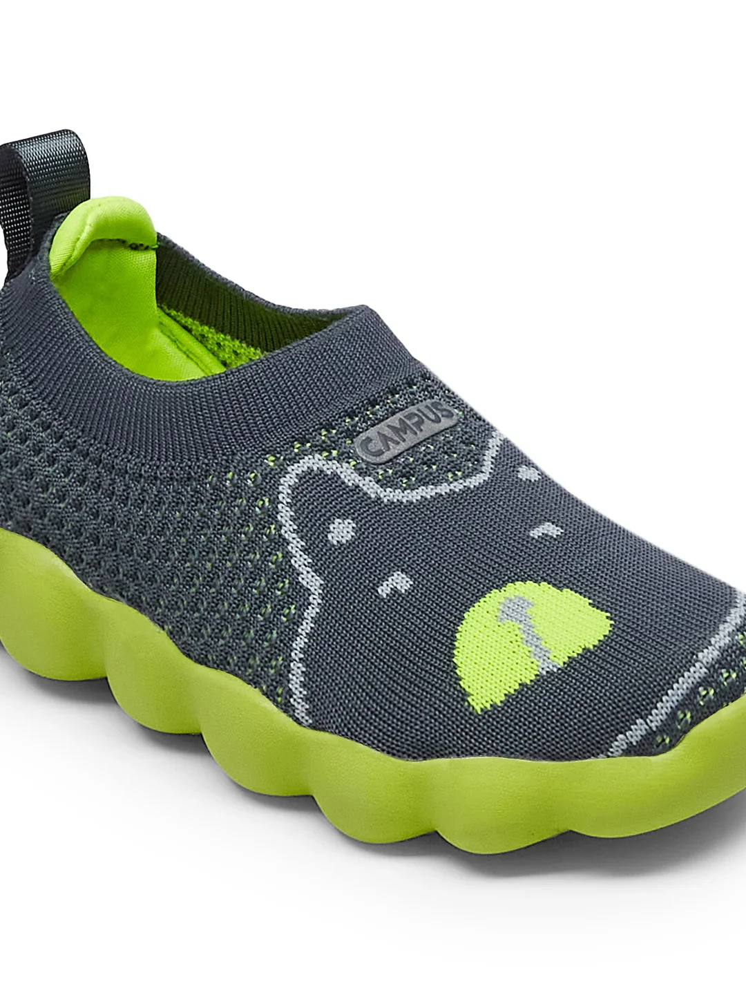WHRIL Grey Kids Walking Shoes - Image 7