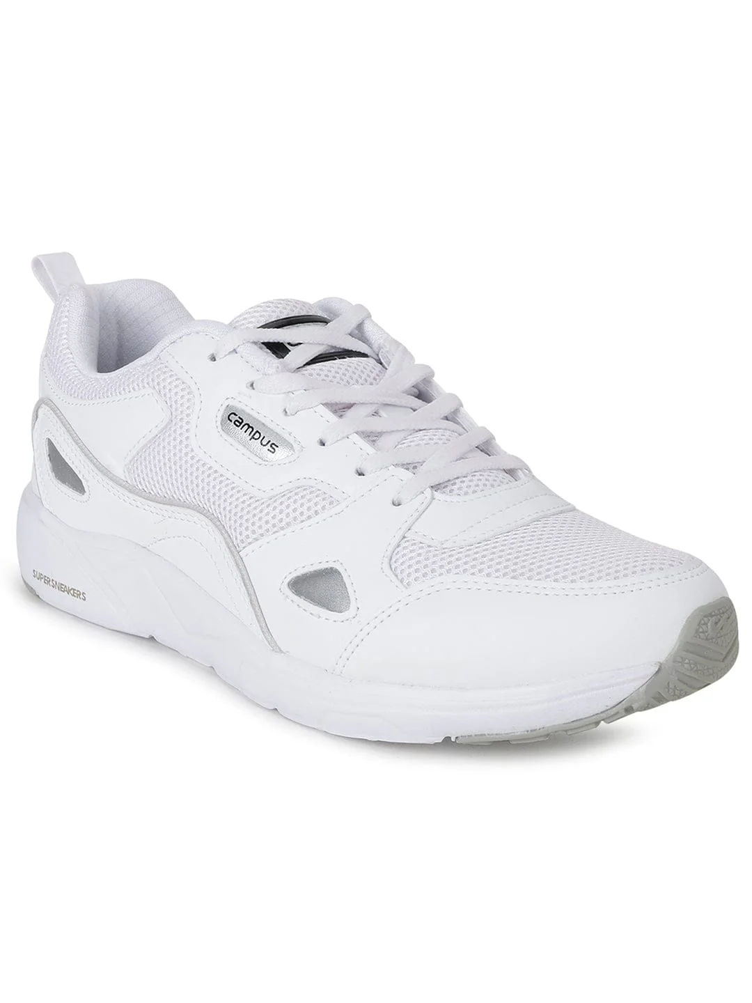 WISDOM White Men's Running Shoes - Image 2