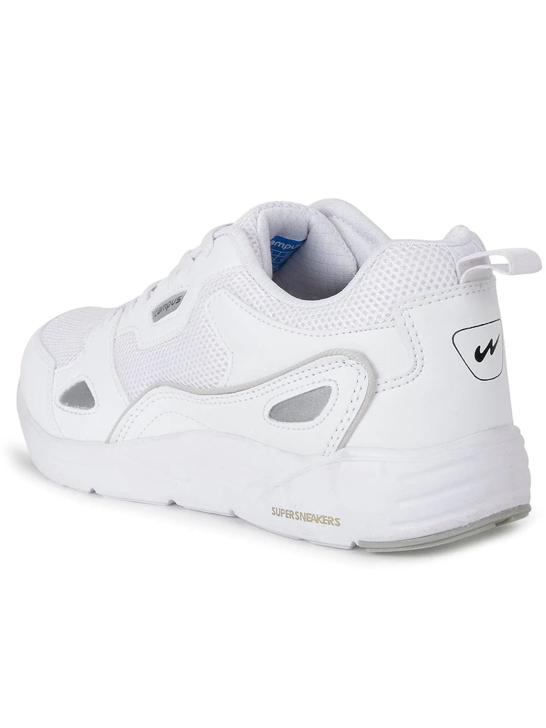 WISDOM White Men's Running Shoes - Image 3
