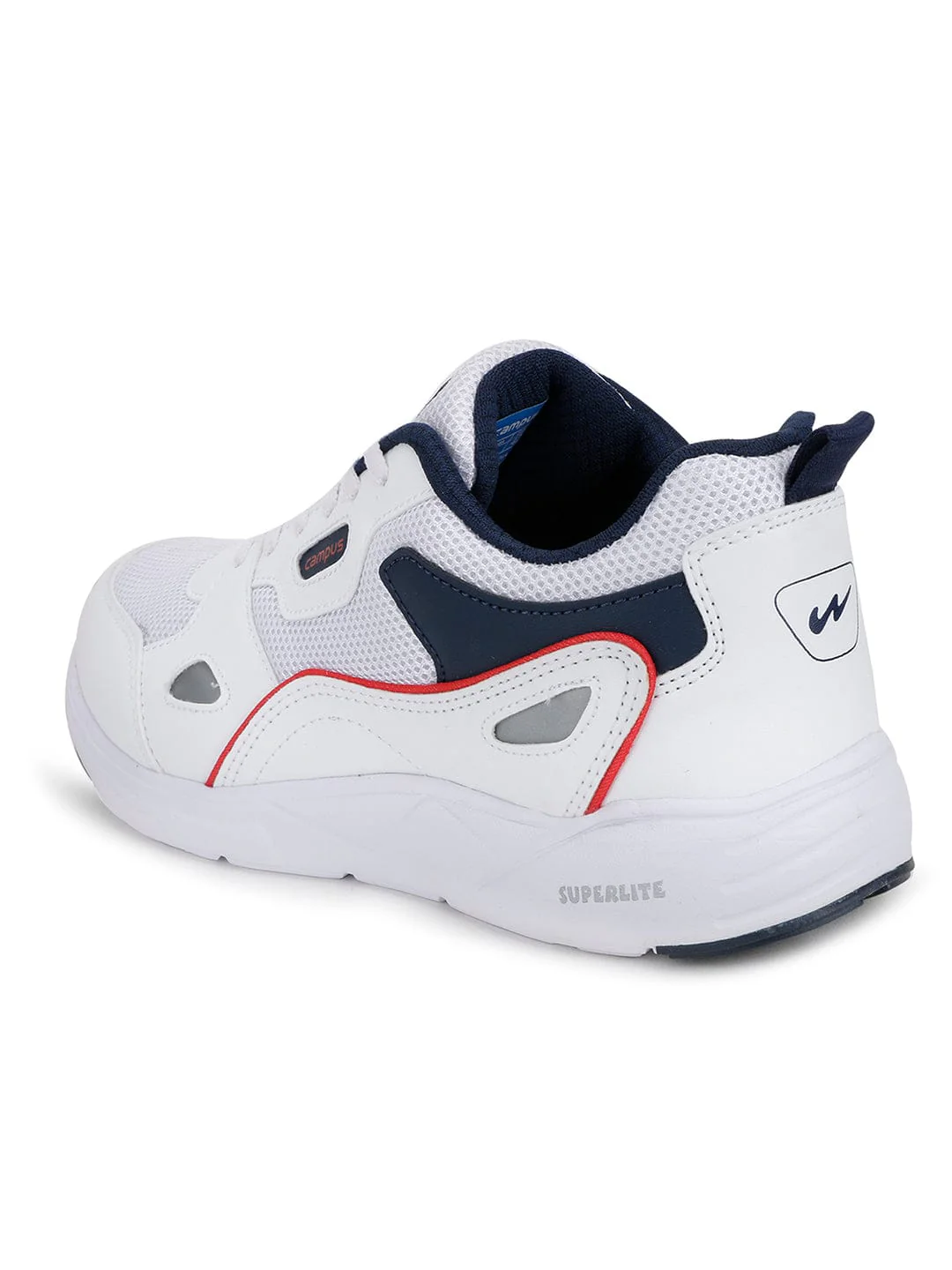 WISDOM White Men's Running Shoes - Image 3