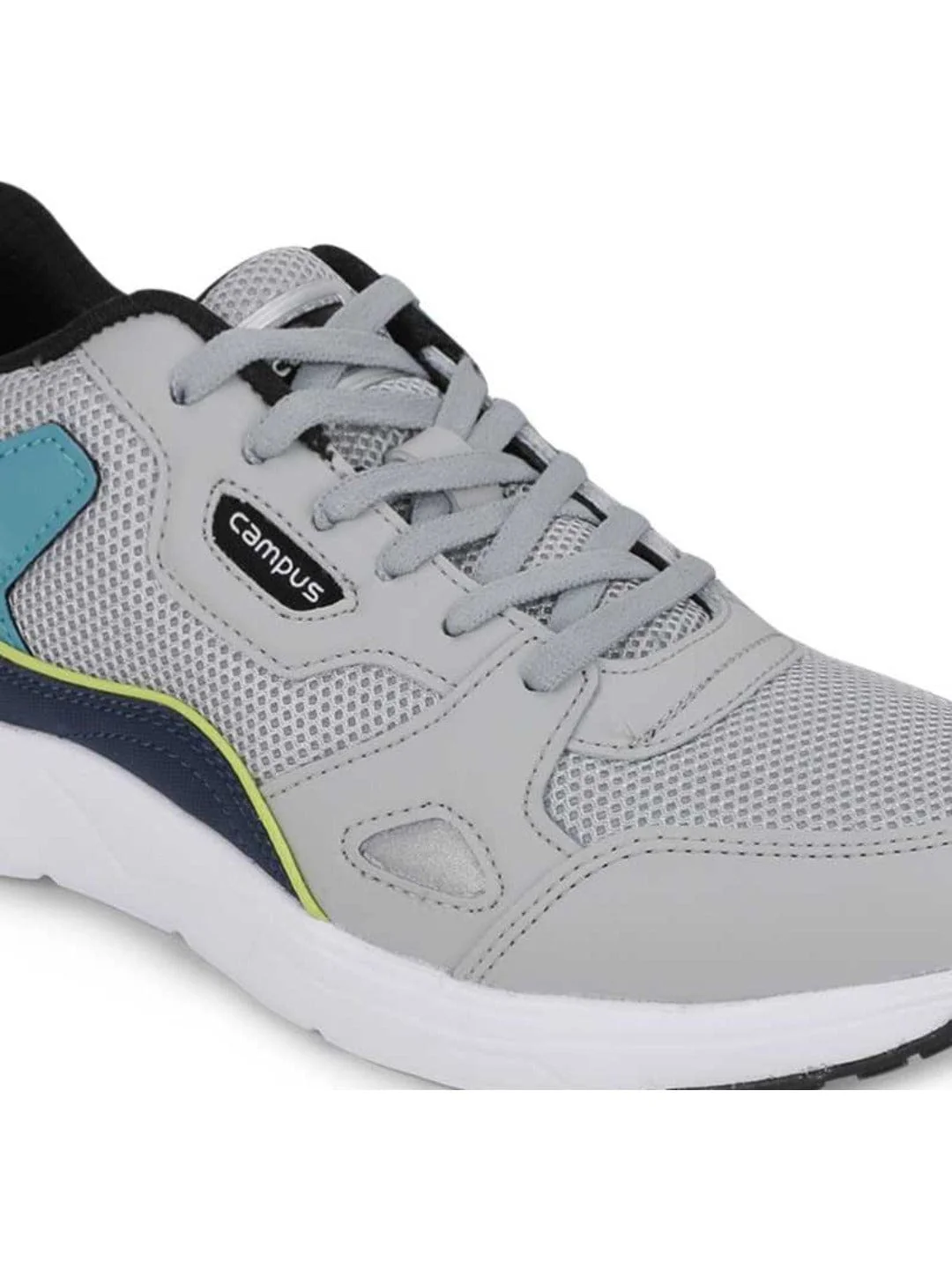 WISDOM Grey Men's Running Shoes - Image 4