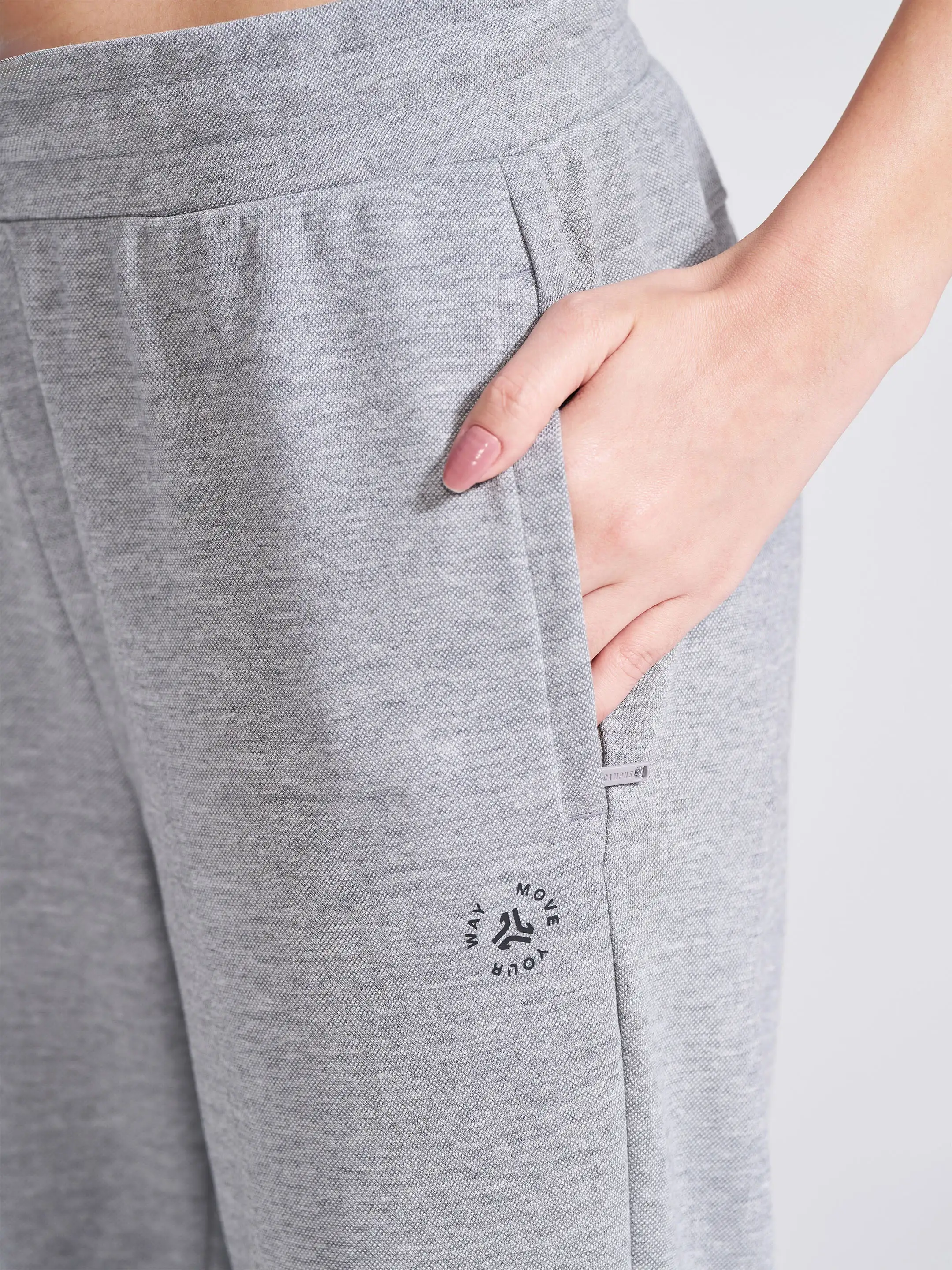 Women's Grey Regular Fit Track Pants - Image 2