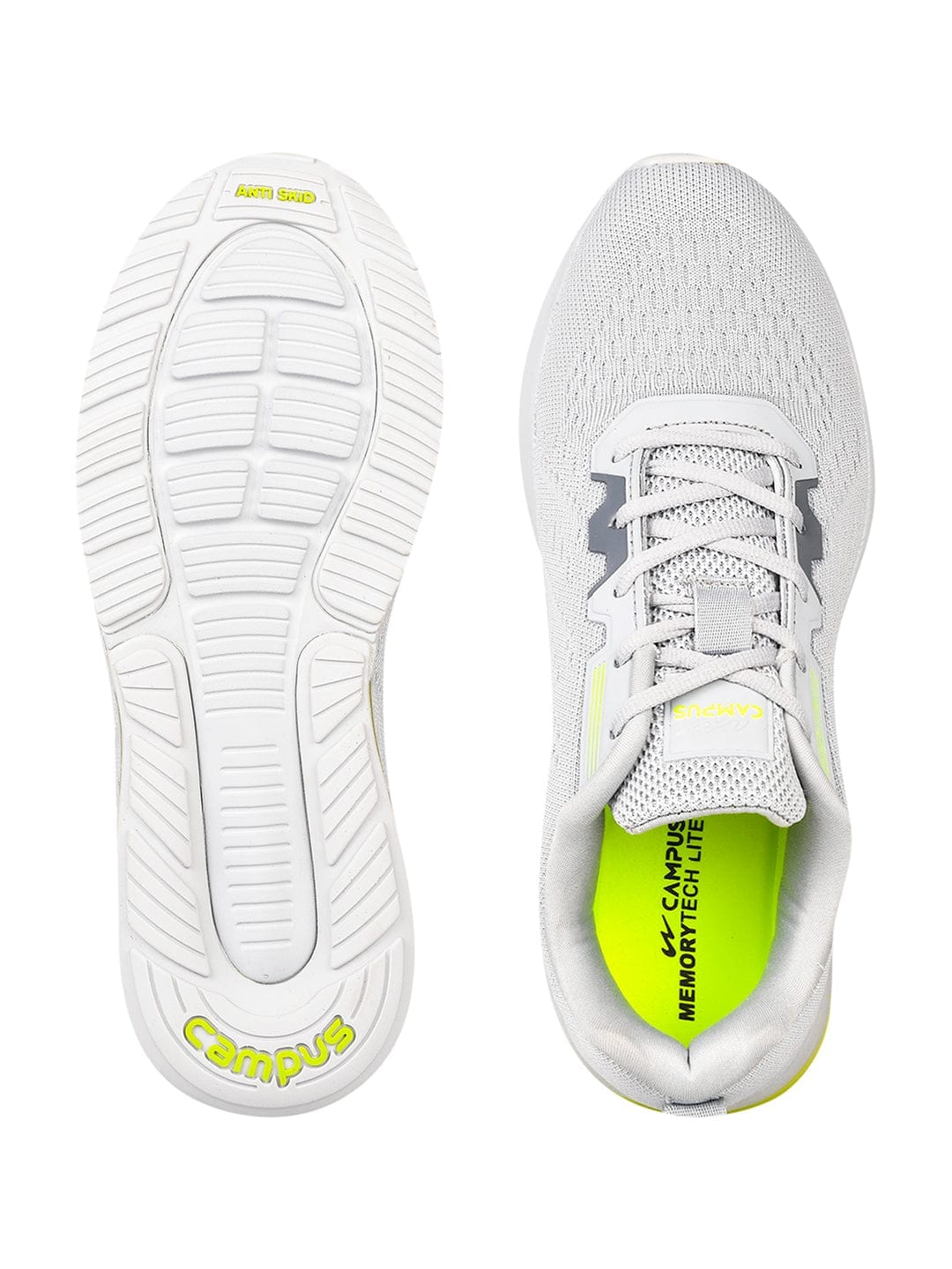 XING Grey Men's Running Shoes - Image 4