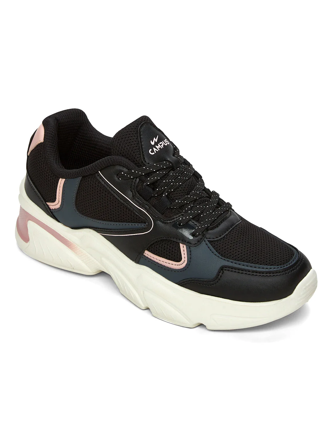 YASMIN Black Women's Sneakers - Image 3