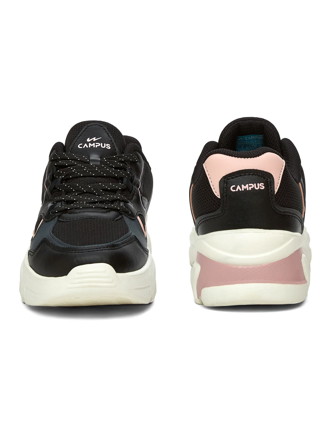 YASMIN Black Women's Sneakers - Image 4