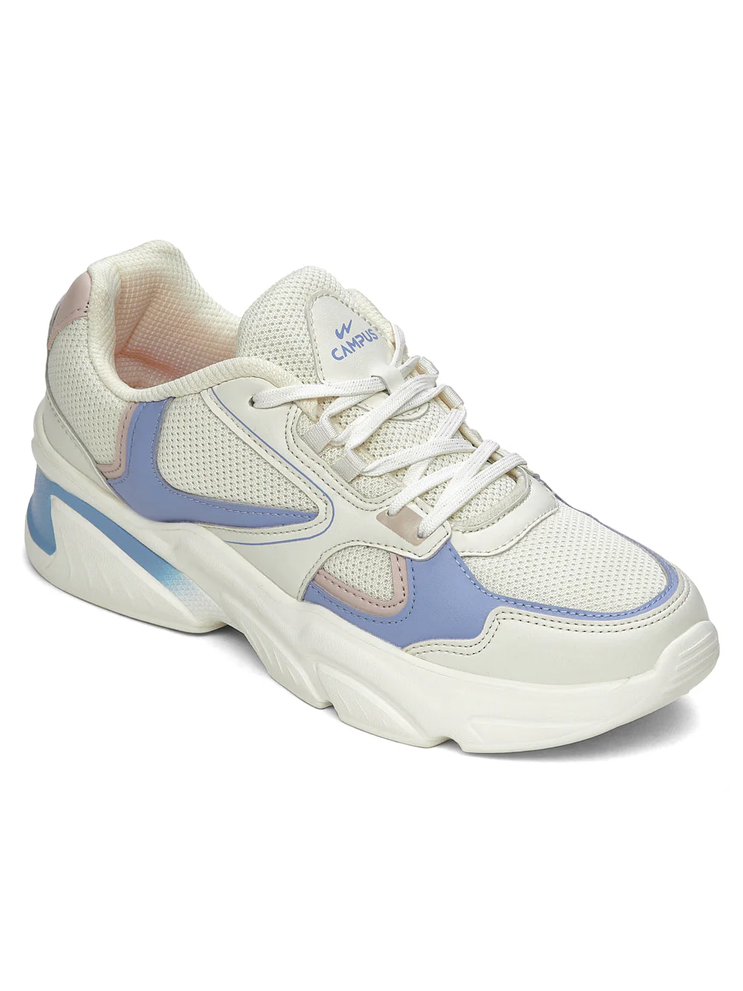 YASMIN White Women's Sneakers - Image 3