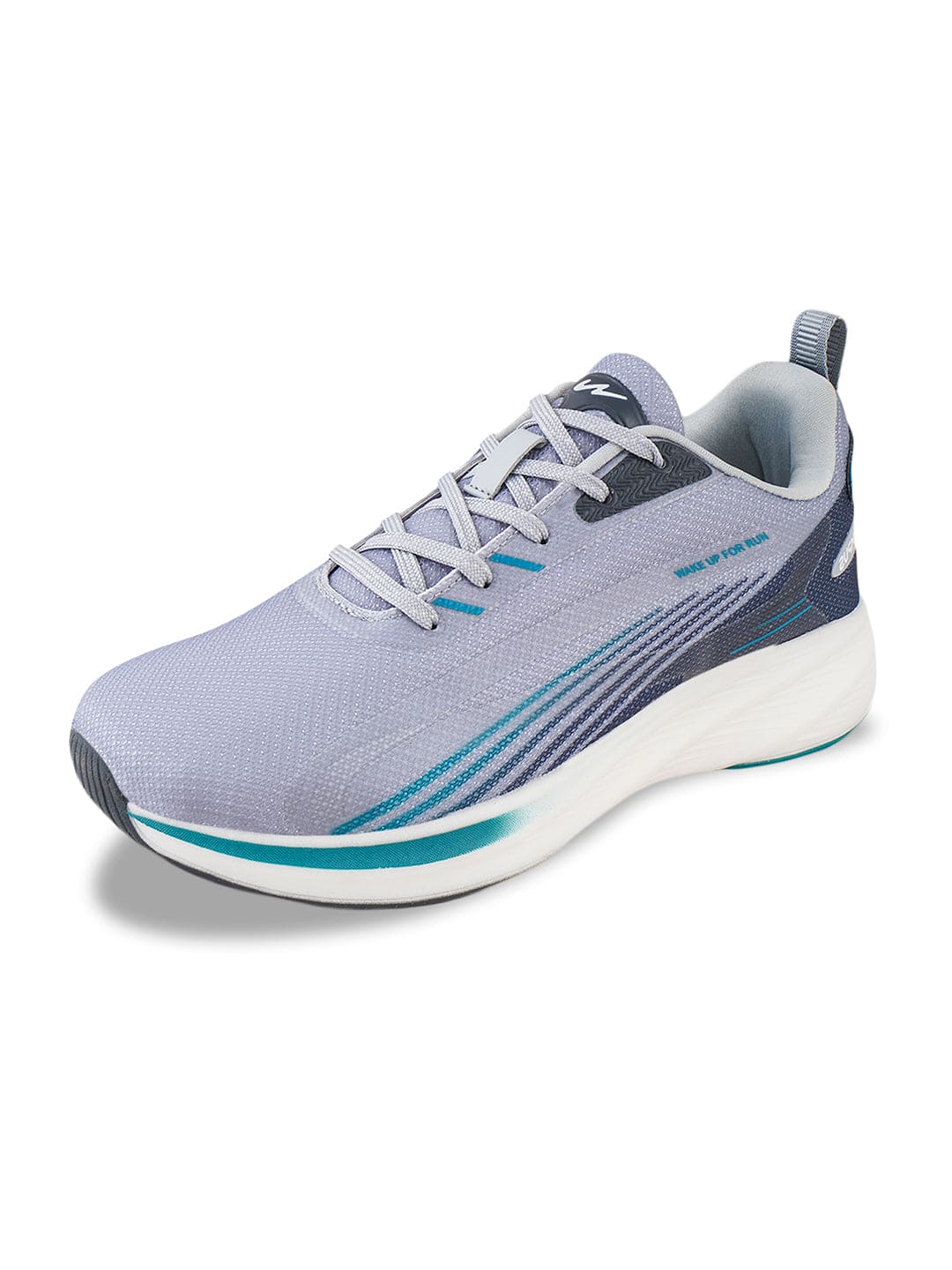 ZEON Grey Men's Sports Shoes - Image 4