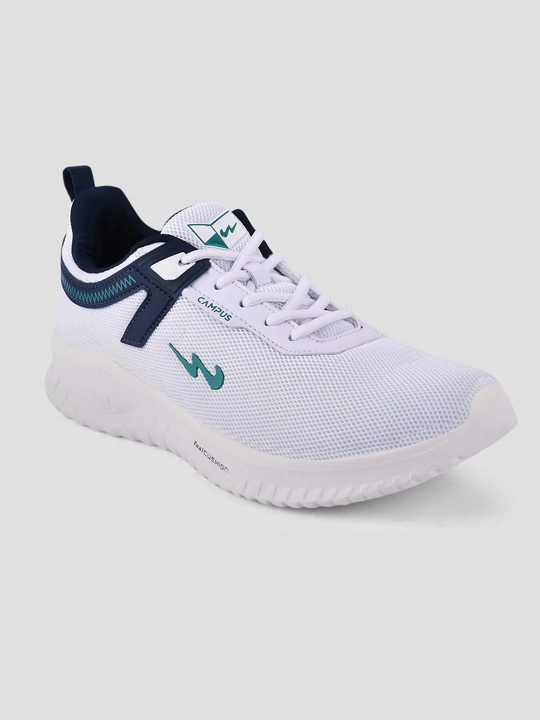 ZIG White Men's Running Shoes - Image 2