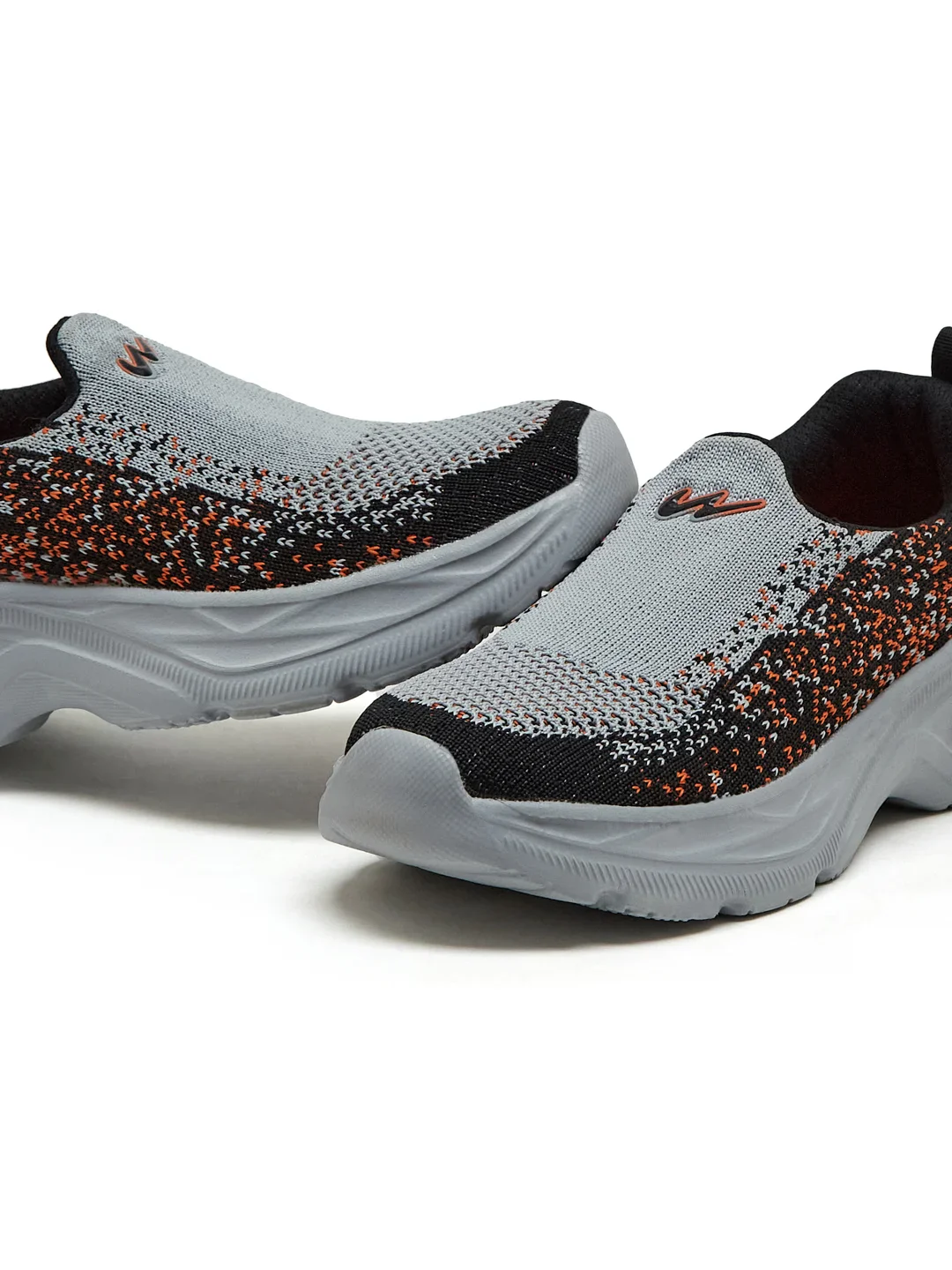ZIP KIDS Grey Kids Walking Shoes - Image 7