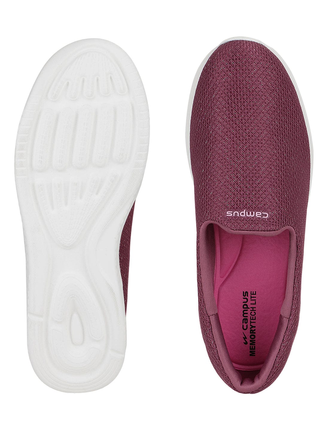 ZOE PLUS Purple Women's Walking Shoes - Image 5