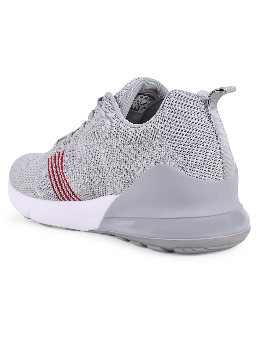 ZURIK PRO Grey Men's Sports Shoes - Image 3